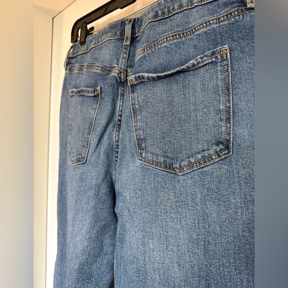 Dynamite Justina Blue Medium Wash Denim Jeans size 14 - Picture 5 of 8